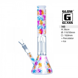 Bongo Glow Glass z filtracją 36cm