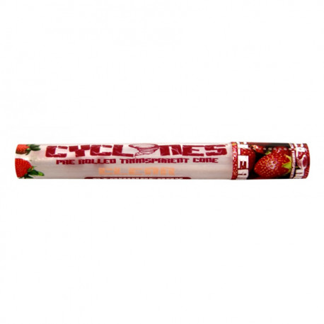 Bibułki Cyclone Clear Strawberry