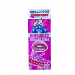 Bibułki Blunt Wrapy Hemparillo Bubble Gum 4szt