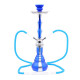 Shisha Atomic Blue Silver 2 węże