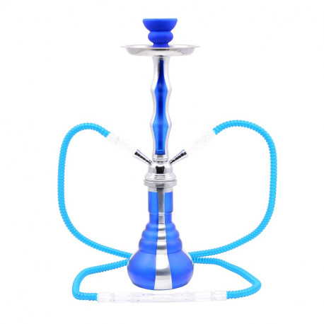 Shisha Atomic Blue Silver 2 węże