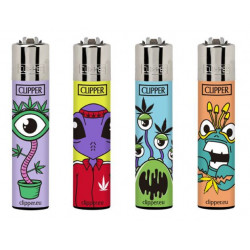 Zapalniczka Clipper Monster Weed 2