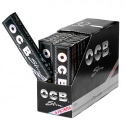 Bibułki OCB Slim Premium Plus Filters BOX