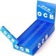 Bibułki OCB niebieskie box 25 sztuk