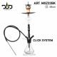 Shisha Fajka VIP DUD Turbo Black 58cm