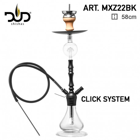 Shisha Fajka VIP DUD Turbo Black 58cm