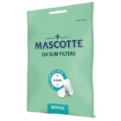 Filtry do papierosów Mascotte slim menthol 120