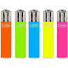 Zapalniczka Clipper Solid Fluo Assorted