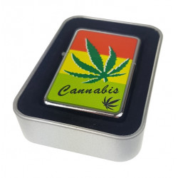 Zapalniczka benzynowa Cannabis w pudełku 7210