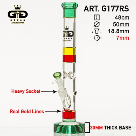 Fajka wodna Bongo Grace Glass HAMMER Series G177RS