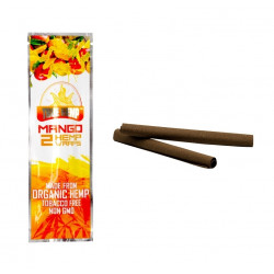 Bibułki Blunt Wrapy True Hemp Mango 2szt