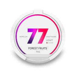 Saszetki nikotynowe 77 Forest Fruits 3mg 20 szt