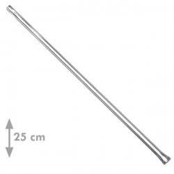Lufka fifka szklana kolorowa 25cm 16