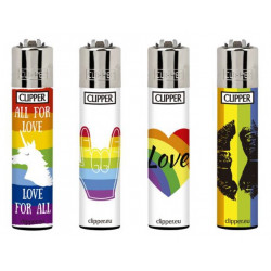 Zapalniczka Clipper Love Rainbow