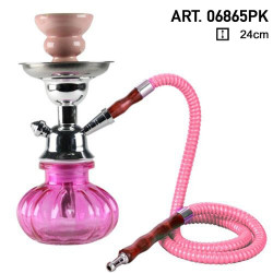 Shisha Fajka Pączek różowy 1 wąż 6865PK