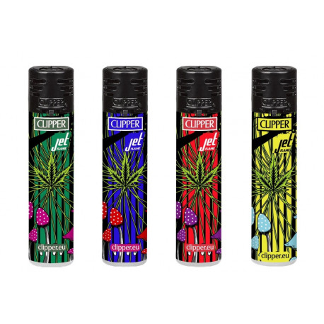 Zapalniczka Clipper ŻAROWA Psychodelic Weed