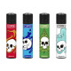 Zapalniczka Clipper Element Skulls