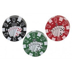 Młynek Grinder Crusher Poker BLACK