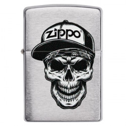 Zapalniczka Zippo benzynowa Skull in cap design