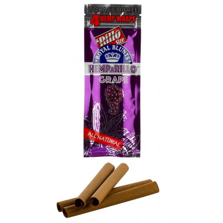 Bibułki Blunt Wrapy Hemparillo Grape 4szt