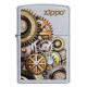 Zapalniczka Zippo benzynowa Metallic Gears design