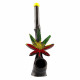 Lufka Rasta Leaf Pipe 13cm
