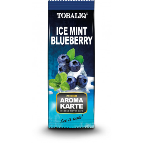 Karta aromatyzująca Ice mint Blueberry