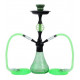 Shisha Tree 2 węże 44cm zielona