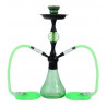 Shisha Tree 2 węże 44cm zielona
