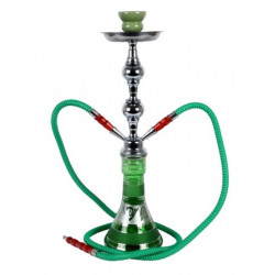 Shisha Basic zielona 2 węże 50cm