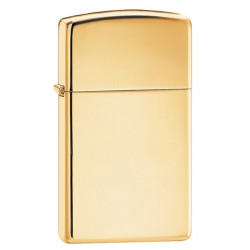 Zippo Slim Brass High Polished