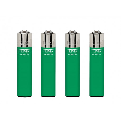 Zapalniczka Clipper Solid Green