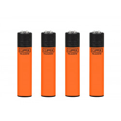 Zapalniczka Clipper Orange Fluo