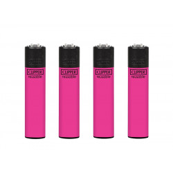 Zapalniczka Clipper Pink Fluo