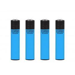 Zapalniczka Clipper Blue Fluo