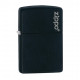 Zippo Black Matte Logo