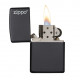 Zippo Black Matte Logo