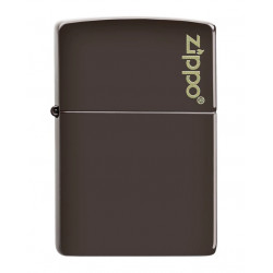 Zippo Logo Brown