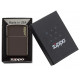 Zippo Logo Brown