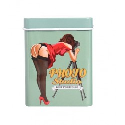 Etui na papierosy Pin Up metal