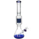 Bongo Atomic Glassbong 45cm Clear+Blue