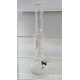 Bongo Atomic Glassbong 45cm Clear+White