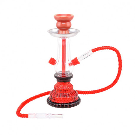 Shisha Atomic Trapez Red 25cm