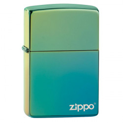 Zippo Lasered Teal