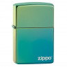 Zippo Lasered Teal
