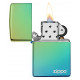 Zippo Lasered Teal