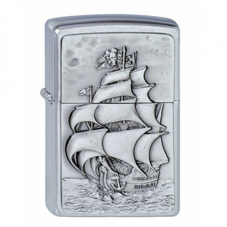 Zippo Pirate's Ship Emblem