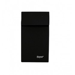 Etui silikonowe na papierosy Slim Black