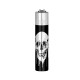 Zapalniczka Clipper Metal Skulls Silver