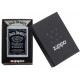 Zapalniczka Zippo benzynowa Jack Daniels No. 7